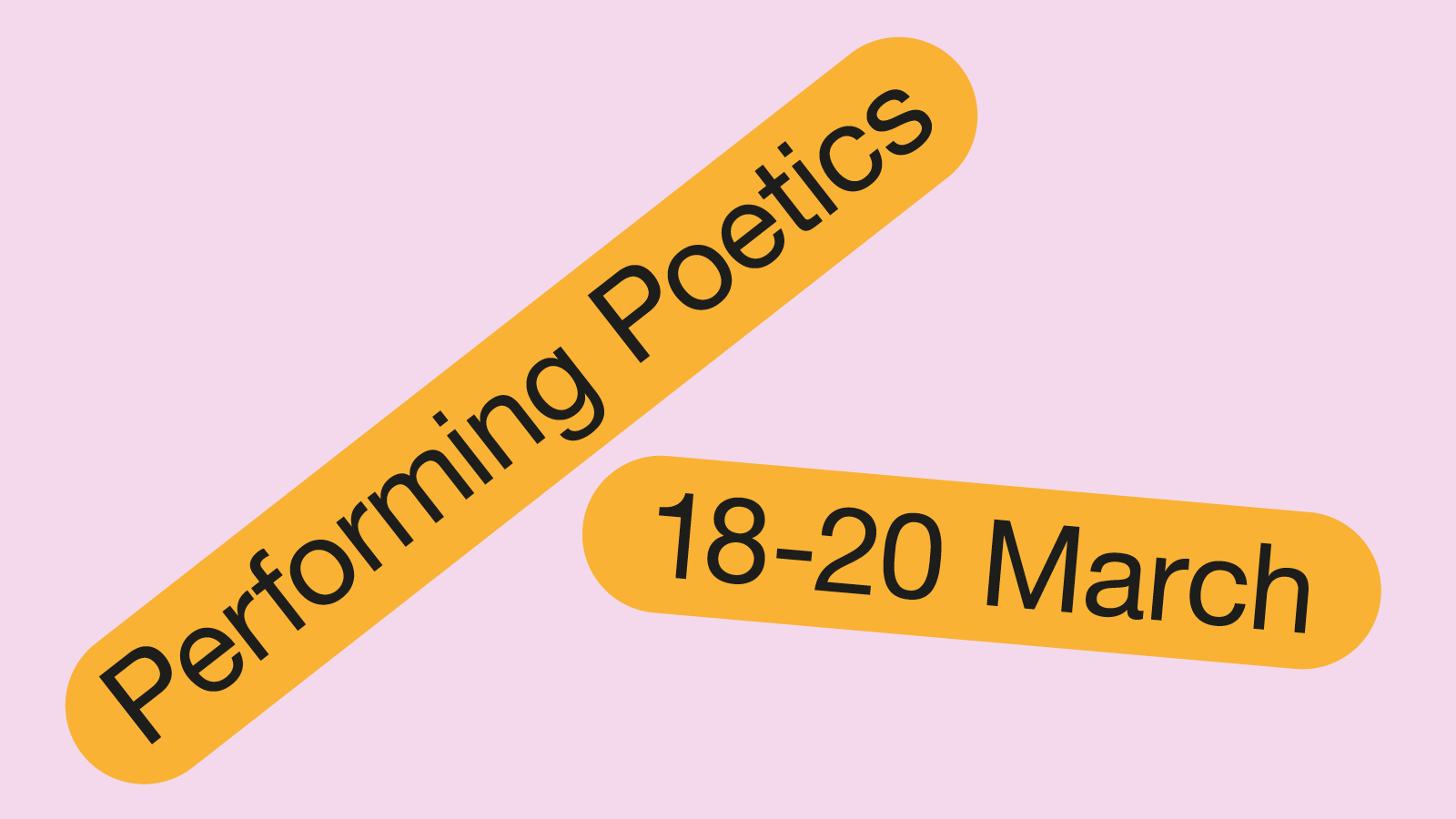 Performing Poetics