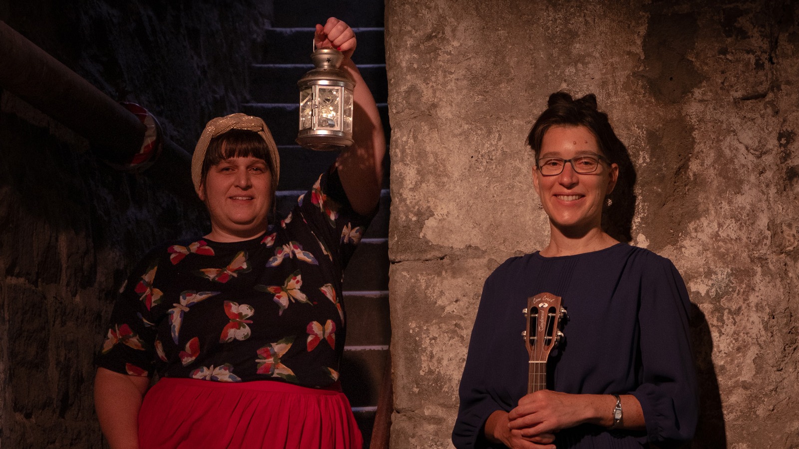 Little Gigs in Funny Places: Megan & Amie in the Cellars